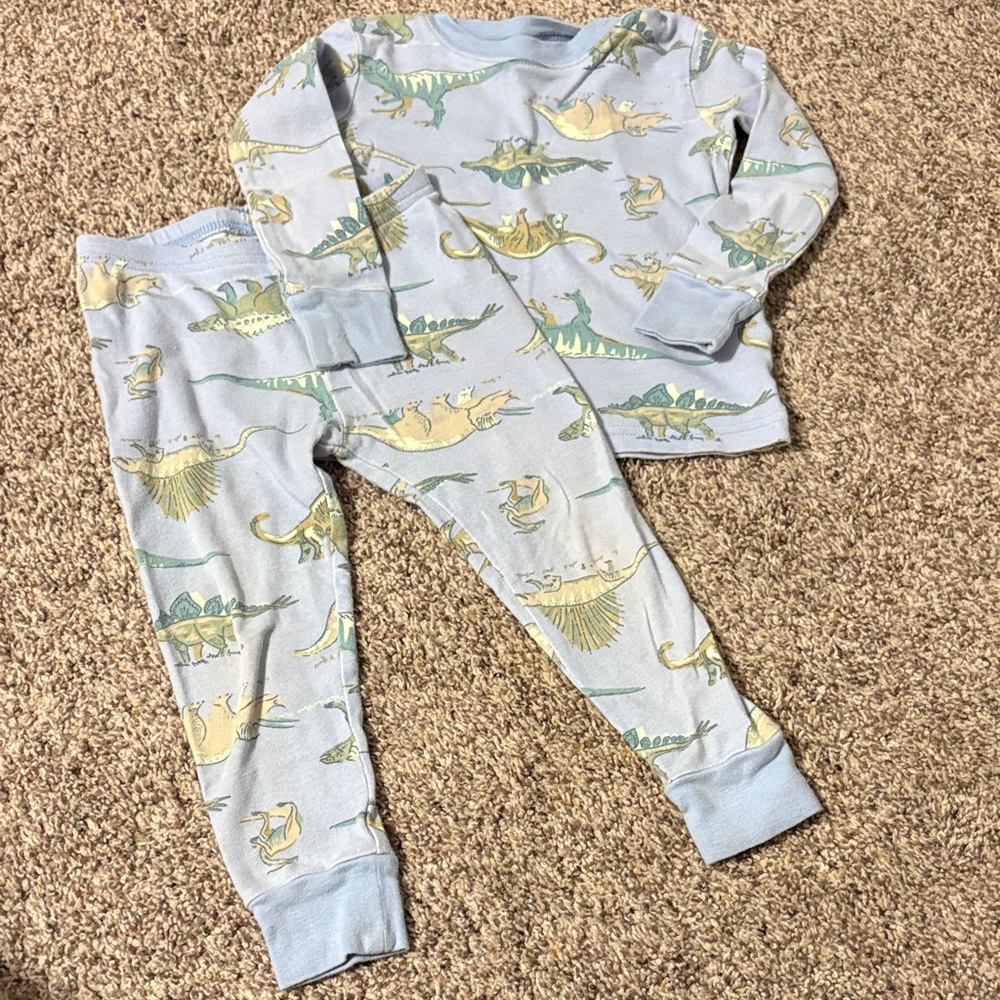 Kids Dinosaur and Space Pajama Set - Picture 2 of 7